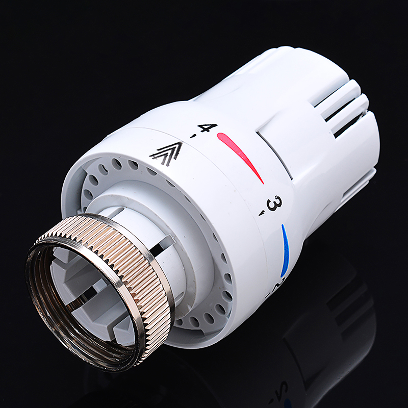 Válvula termostática do radiador válvulas de controle temperatura pneumática controle remoto cabeça do radiador para o sistema aquecimento navio da gota