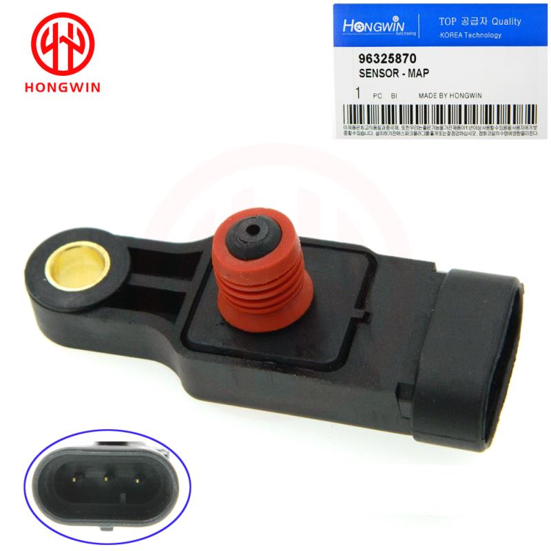 ของแท้ไม่มี: 96325870ใหม่ Manifold Absolute Pressure แผนที่เซนเซอร์สำหรับ Chevrolet Spark Aveo Matiz Lova / Daewoo Kalos 25184083