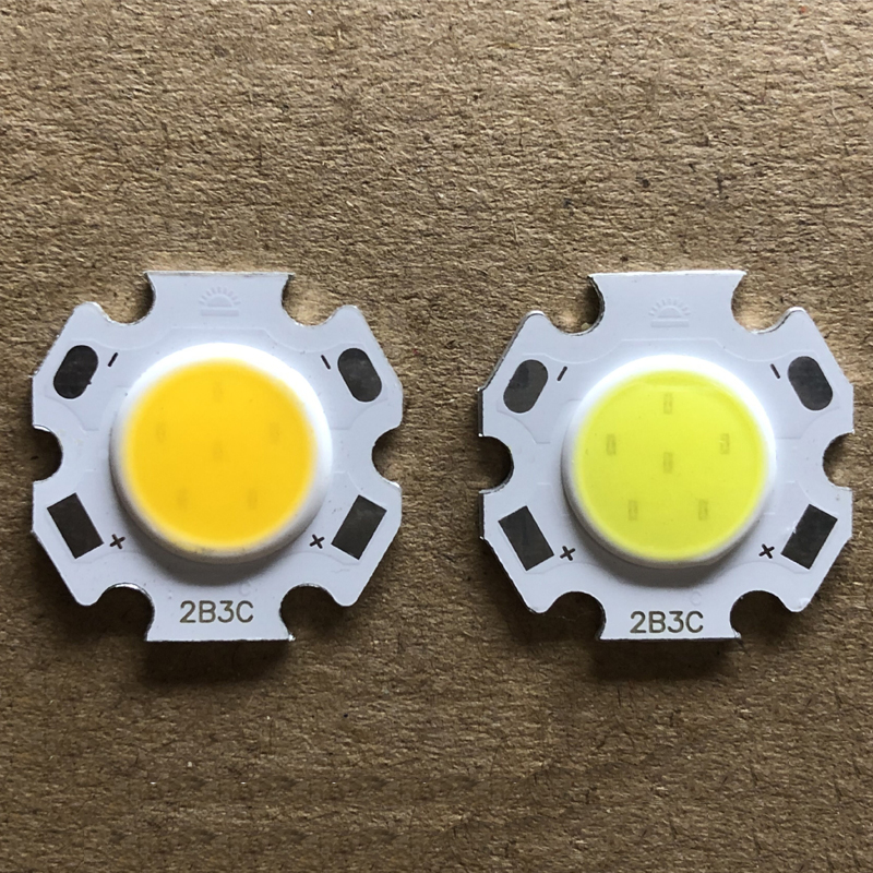 10 Uds. Por lote 3W 5W 7W 10W fuente de LED lámpara cuenta de alta potencia LED COB linterna bombilla de luz lámpara foco lámparas de luz abajo