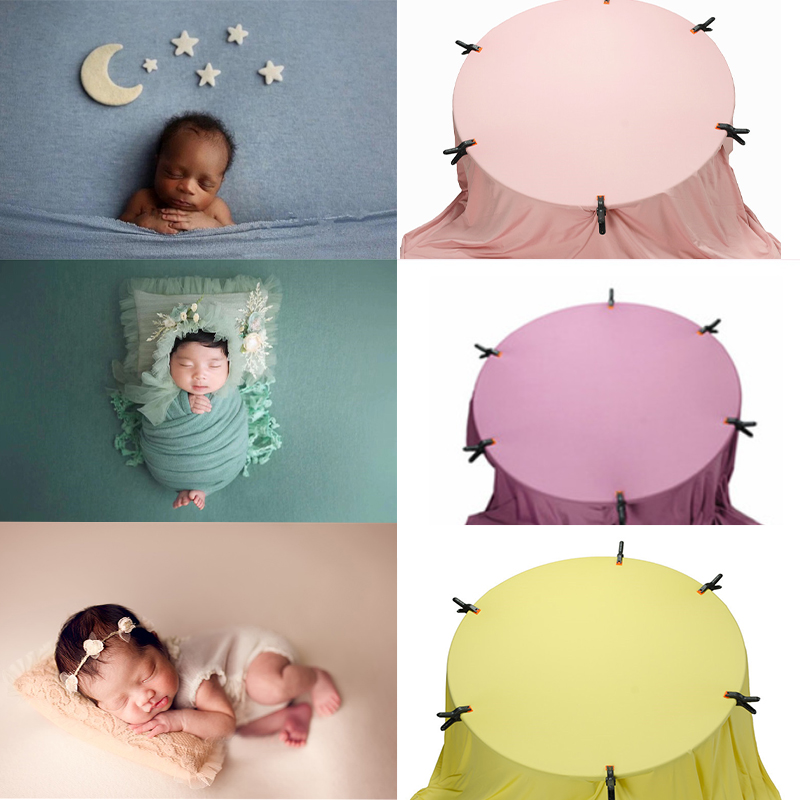 Cenário fotográfico para recém-nascido 150x170 cm, adereços, tecidos macios, shoot, acessórios de estúdio, bebê, capa de quadro, várias cores