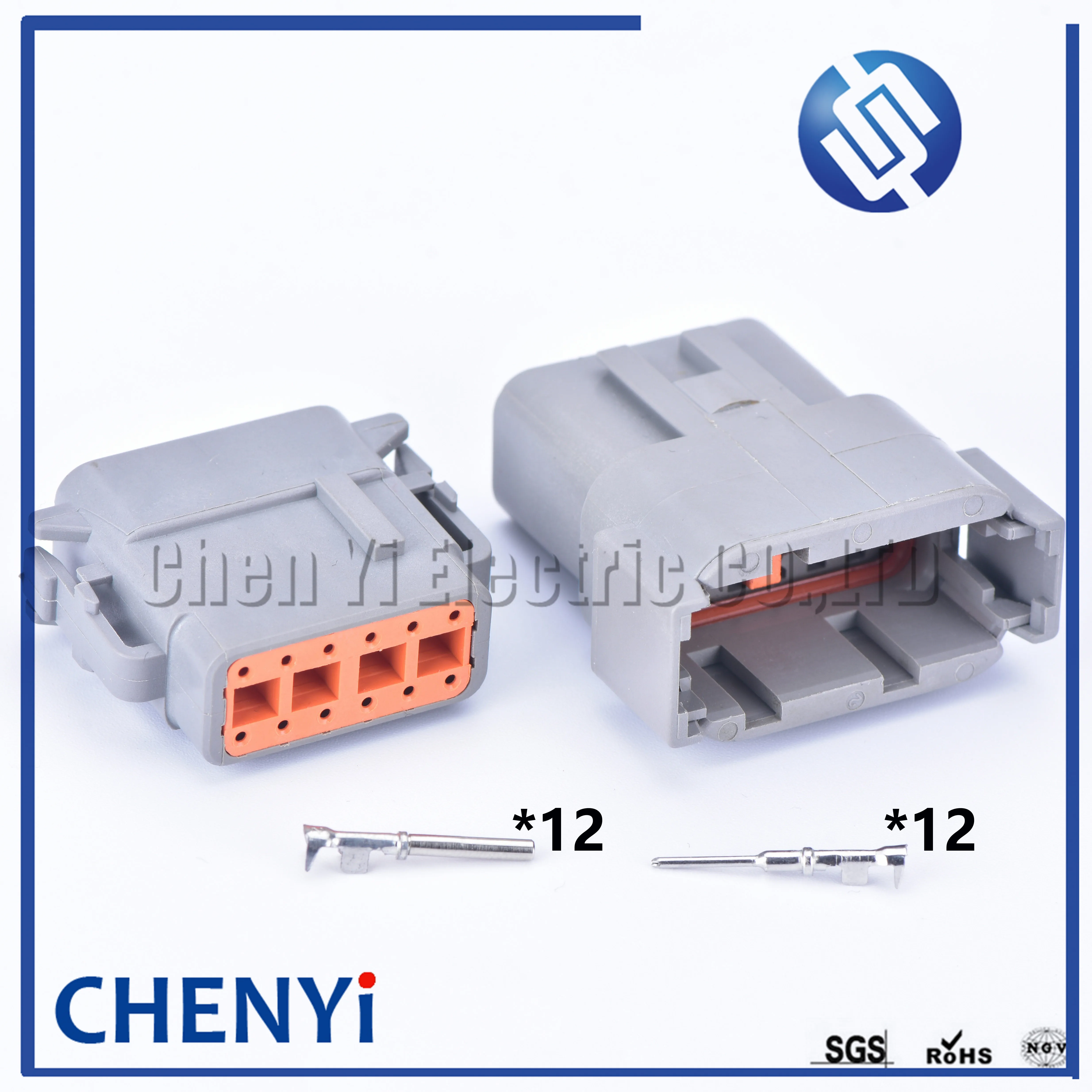 Deutsch DTM conector de 12 pines DTM06-12S DTM04-12P macho o hembra conector automático impermeable enchufe sellado automotriz