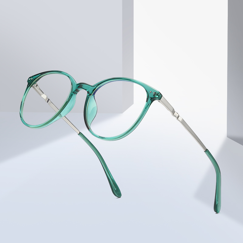 Montatura per occhiali con blocco della luce blu prescrizione Full Rim nuovo arrivo UV400 occhiali da vista ottici montatura per occhiali occhiali da vista donna