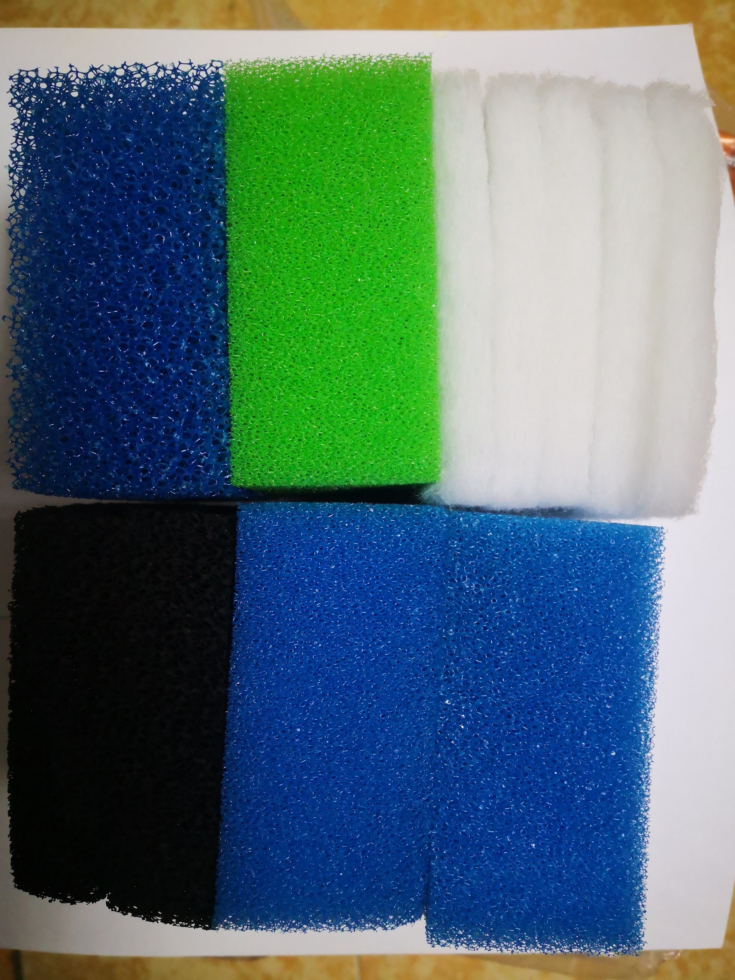Conjunto de Filtros Compatíveis para Aquário Juwel Compact / Bioflow 3.0 (2 x Fino, 1 x Grosso, 1 x Nitrato, 2 x Carvão, 5 x Polímero)