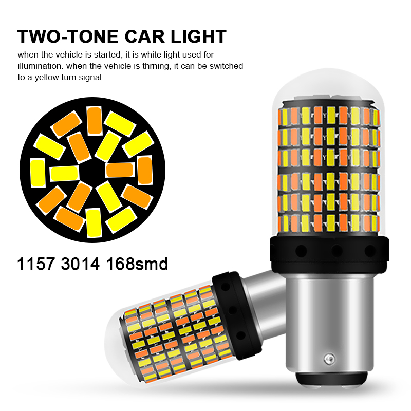 1 pièces 1156 Ba15s T20 LED P21W 1157 bay15d LED ampoules Canbus pas de lumières Hyper Flash 7443 3157 clignotants de voiture automatique feux de stationnement