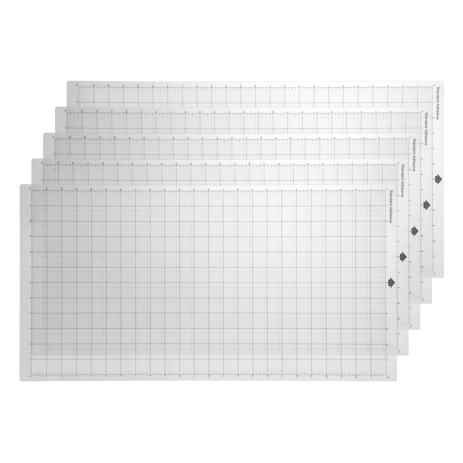 Estera de corte de repuesto, estera Cricut adhesiva transparente de 12x24 pulgadas para máquina trazadora Silhouette Cameo Cricut Explore