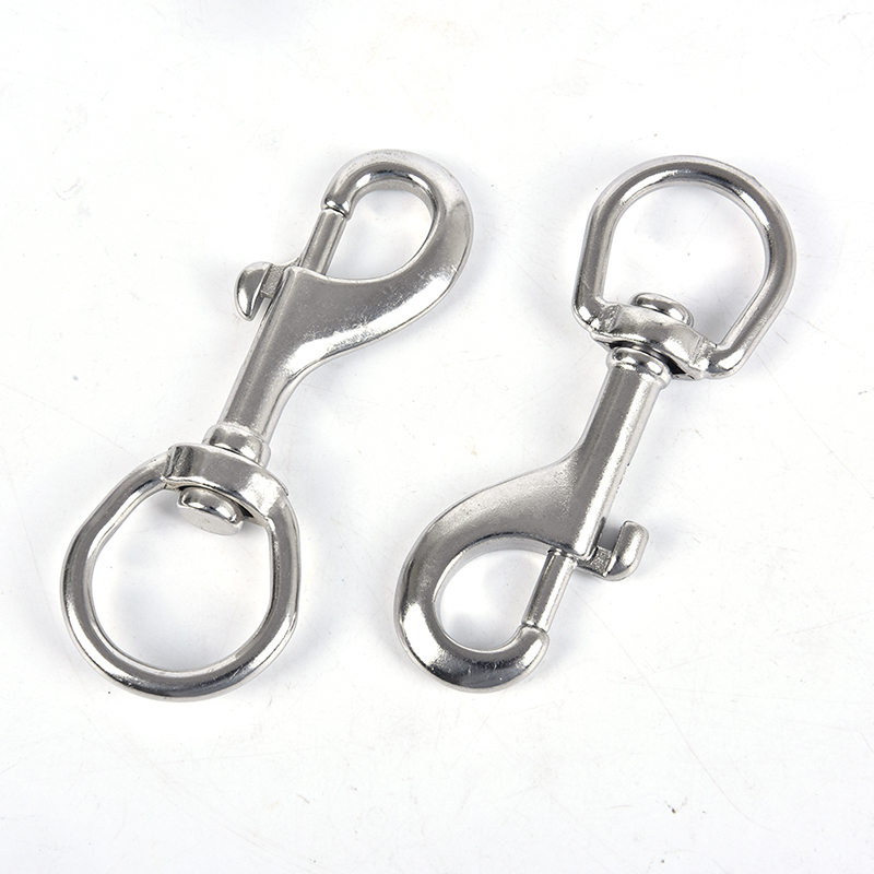 Parafuso de aço inoxidável, 65mm/70mm/80mm/90mm/100mm/120mm, gancho de pressão mergulho, gancho simples bcd, acessórios, ferramentas