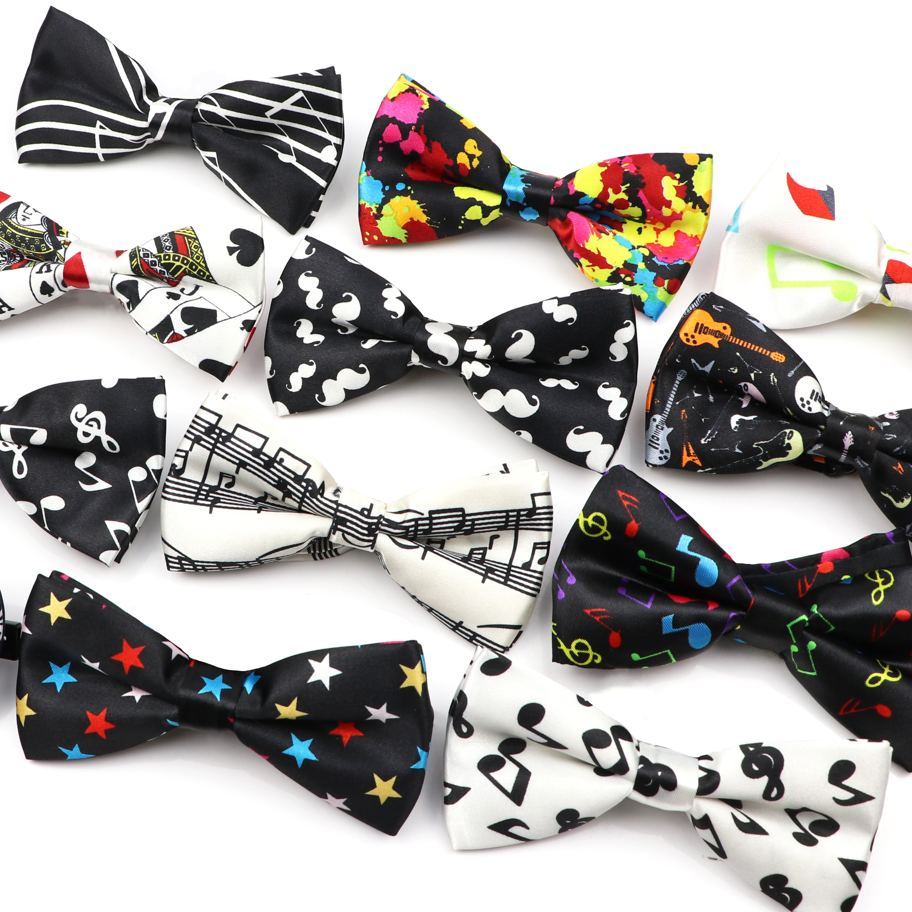 Nministériels d Papillon en Polyester pour Homme, Thème de Musique, Ensemble Parent-Enfant, Piano, Motif JEStar, ix, Bal, Accessoire Craings.com