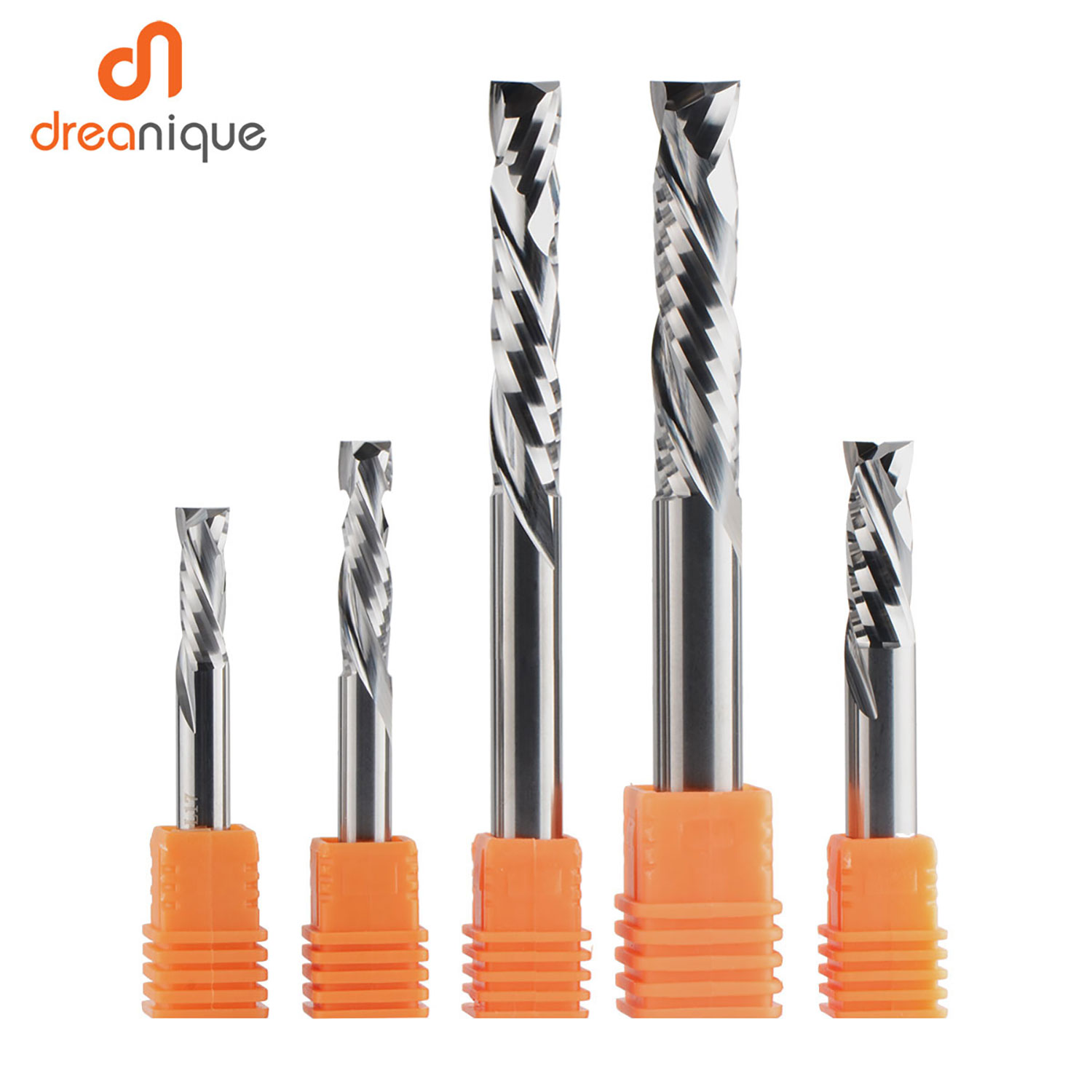 Fresa de compressão para carpintaria, corte para cima e para baixo, duas flautas, ferramenta de fresagem de carboneto espiral, roteador cnc, brocas de corte de madeira
