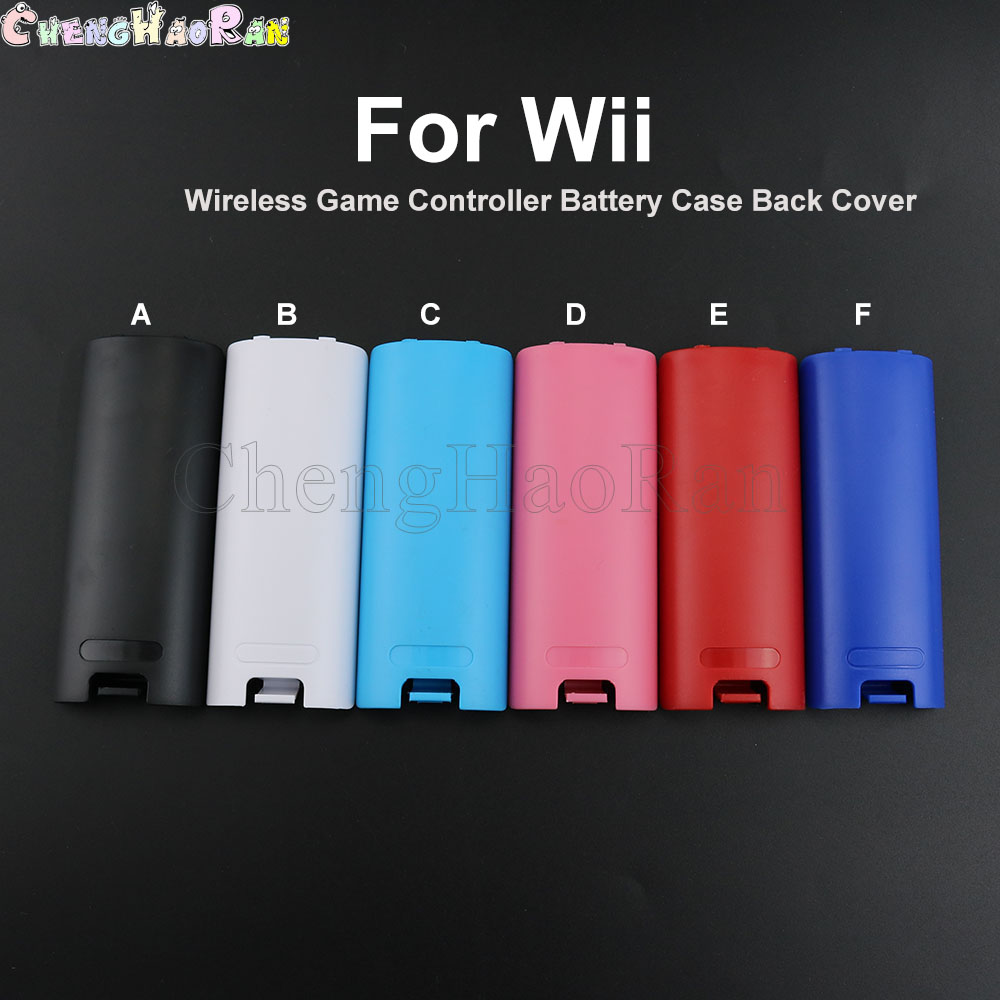 1pcs Wireless Game Controller Battery Case Back Cover For  Wii Remote Controller Gamepad Handle Battery Cases Covers