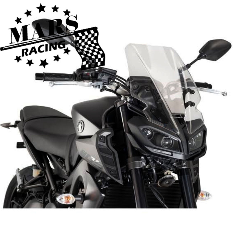 Moto dehors Touring Pare-Brise Pare-Brise Déflecteur De Vent Pour Yamaha MT09 2017 2018 2019 2020 MT-09 FZ-09 FZ09 trucs 09 2020