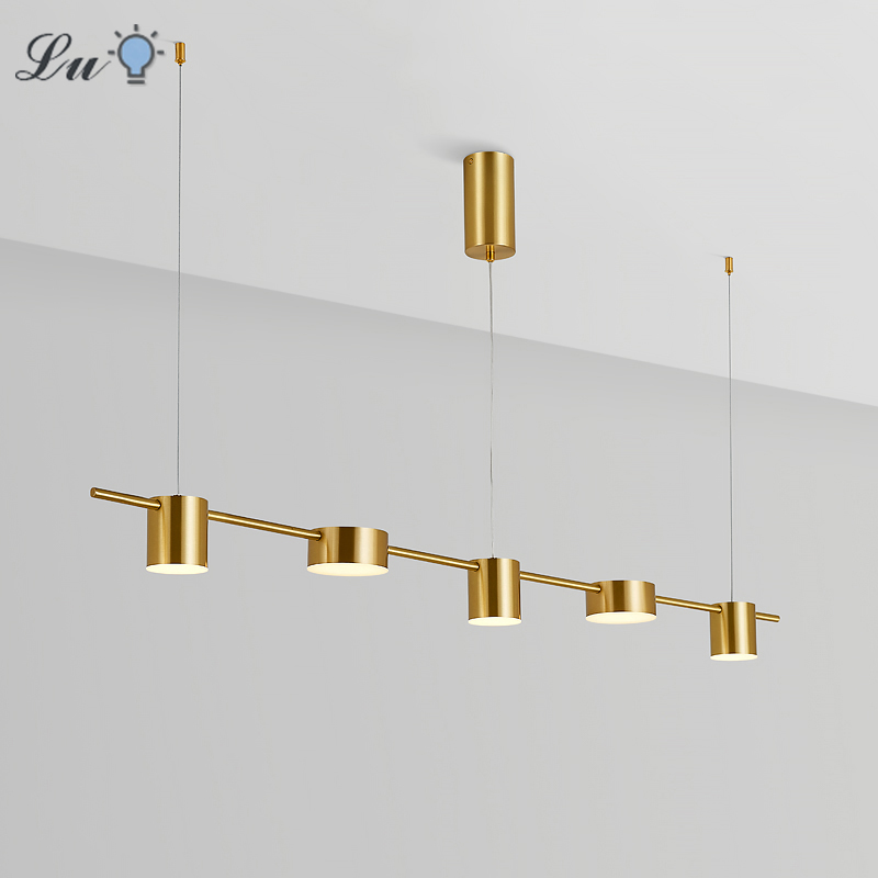 Moderne led woonkamer kroonluchters eettafel plafond kroonluchter keuken hangende lichtarmatuur dimbare binnenverlichting lamp