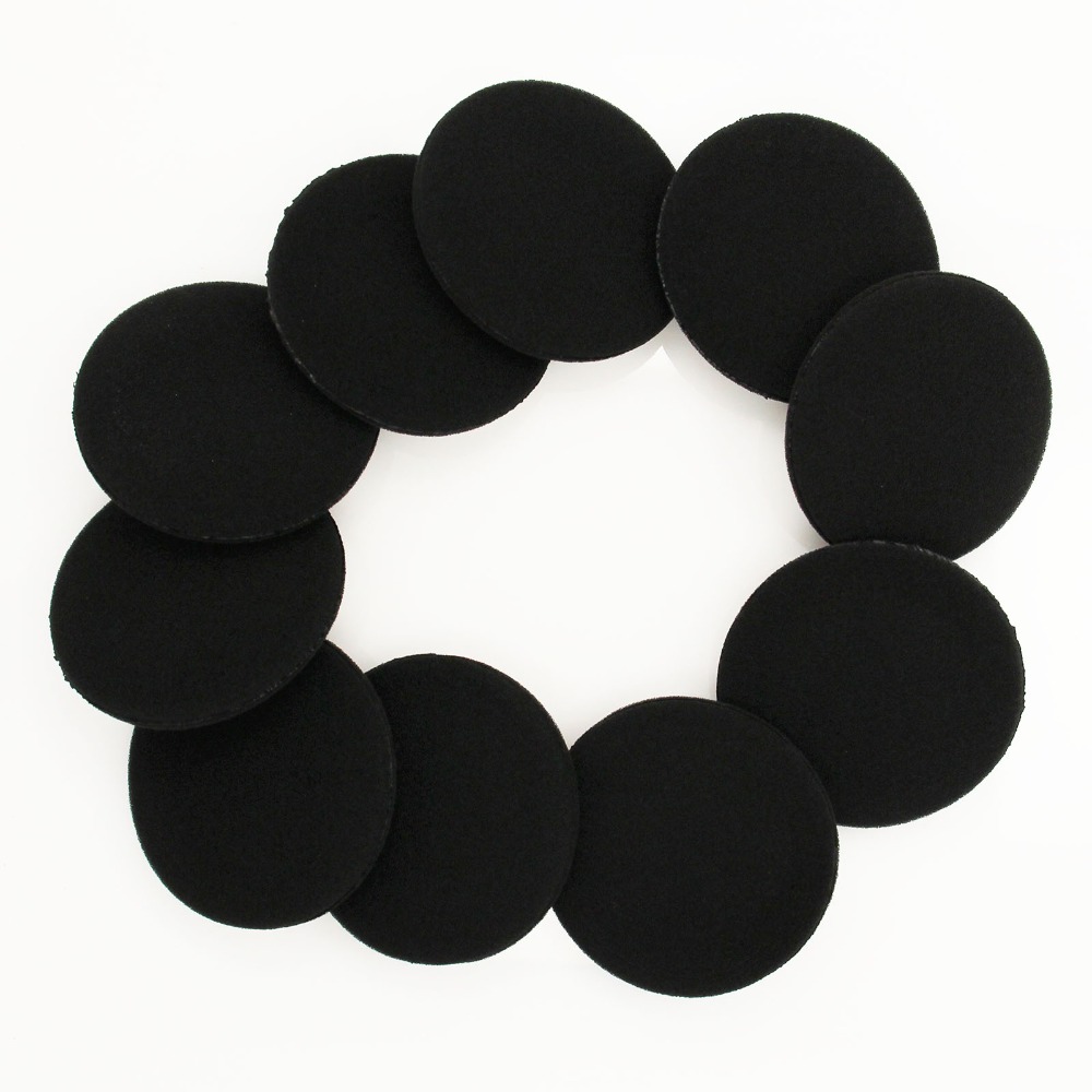 10Pcs Schwamm Ohrpolster Schaum Ohr Pads Abdeckung Ohr Kissen für Kopfhörer Headset 35MM 40MM 45MM 50MM 55MM 60MM 65MM