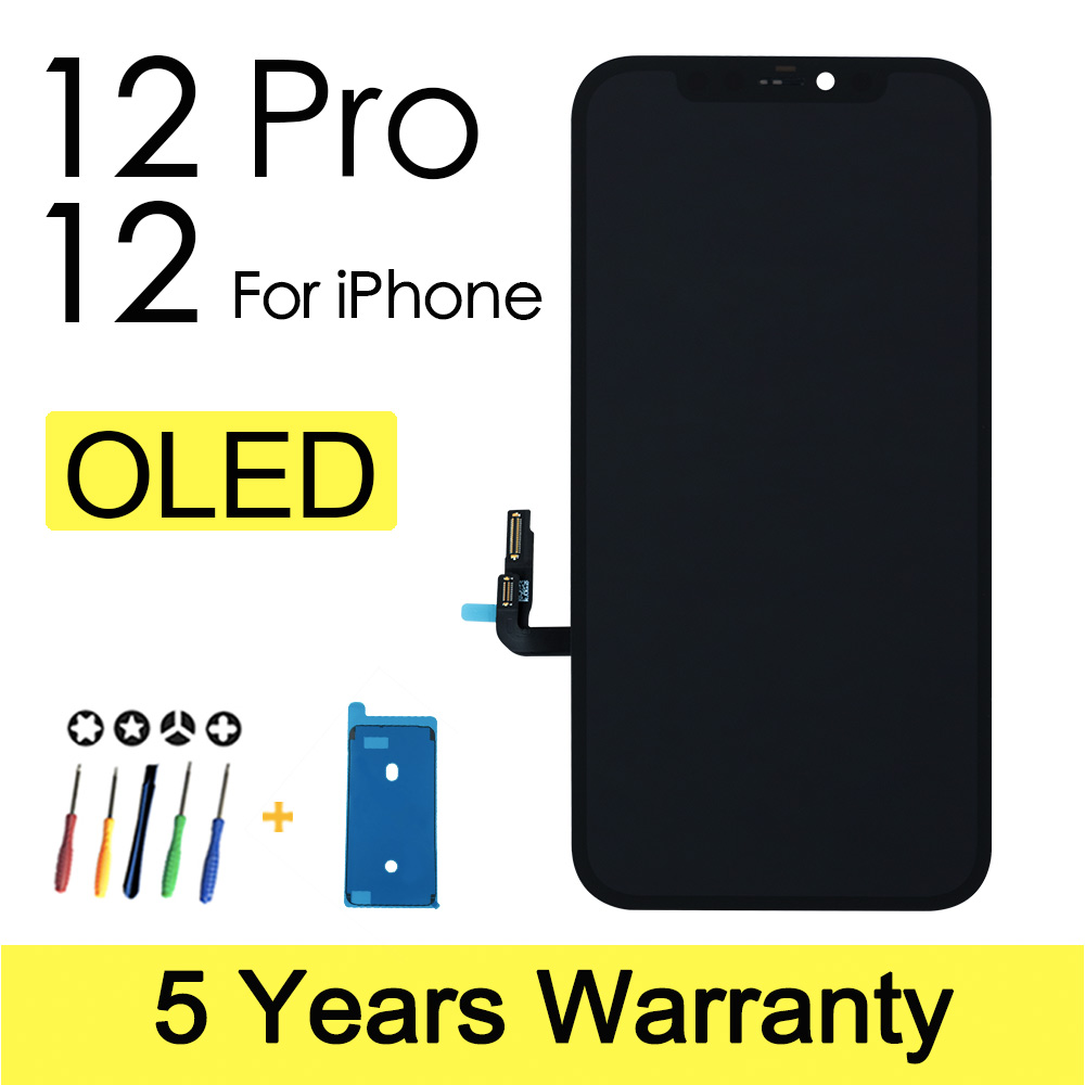 Новинка 100%, ЖК-дисплей премиум-класса для iPhone 12 Pro, Замена сенсорного экрана, заводской ЖК-дисплей