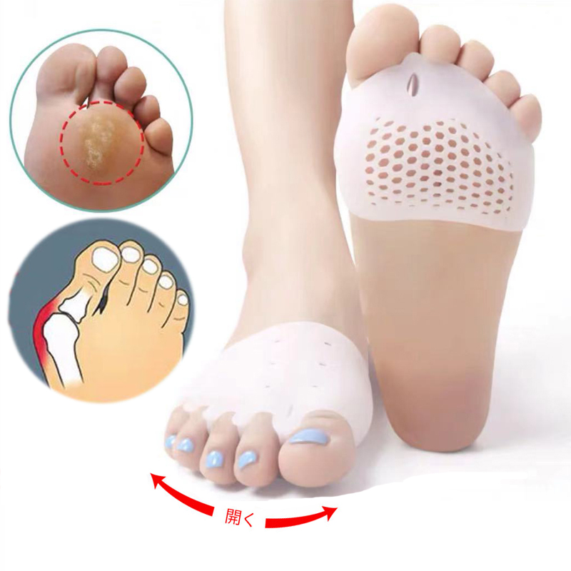 Siliconen Bunion Corrector Teen Separator Eeltknobbels Teen Corrector Valgus Voor Teen Haluksy Vinger Separator Hallux Valgus Corrector