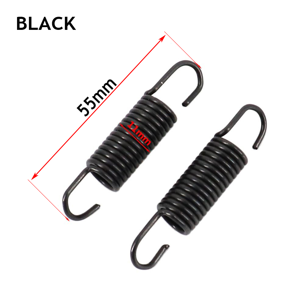 Crochets à ressort en acier inoxydable pour moto, accessoires de moteur, ressort de tirage d'échappement modifié pour moto