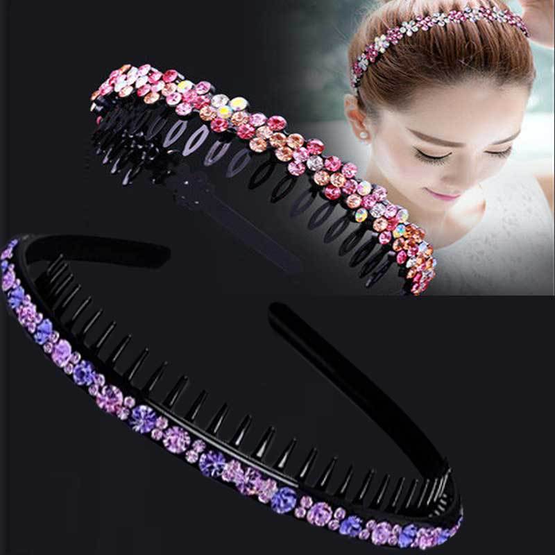 Nieuwe Mode Hot Selling Prachtige Luxe Strass Kristal Hoofdband Haarband voor Vrouwen Meisje Haaraccessoires Hoofddeksels