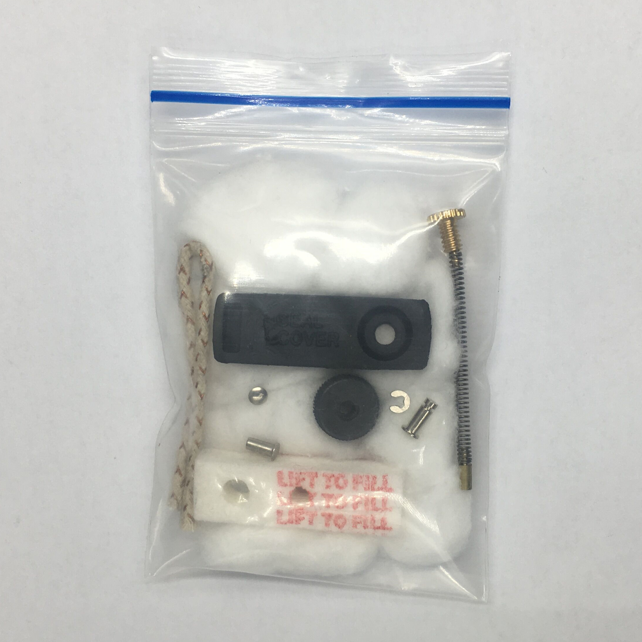 Kit de resorte de remache de rueda de acero de fieltro de algodón, mecha de repuesto de reparación Universal, variedad completa, encendedor de queroseno Zippo, 15 piezas por juego