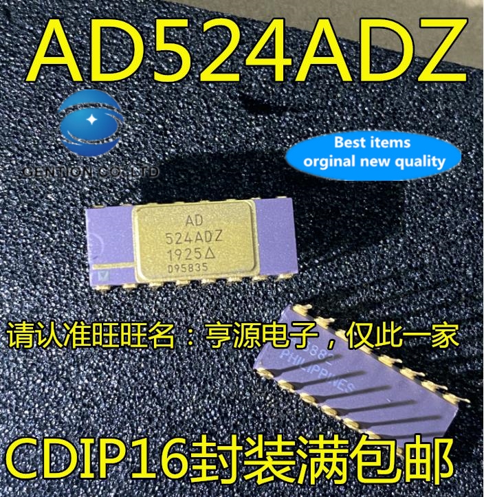 집적 회로 IC/정밀 계측 증폭기 AD524 ad624ad ad624adz DIP-16, 100% 신규 및 원본, 2 개