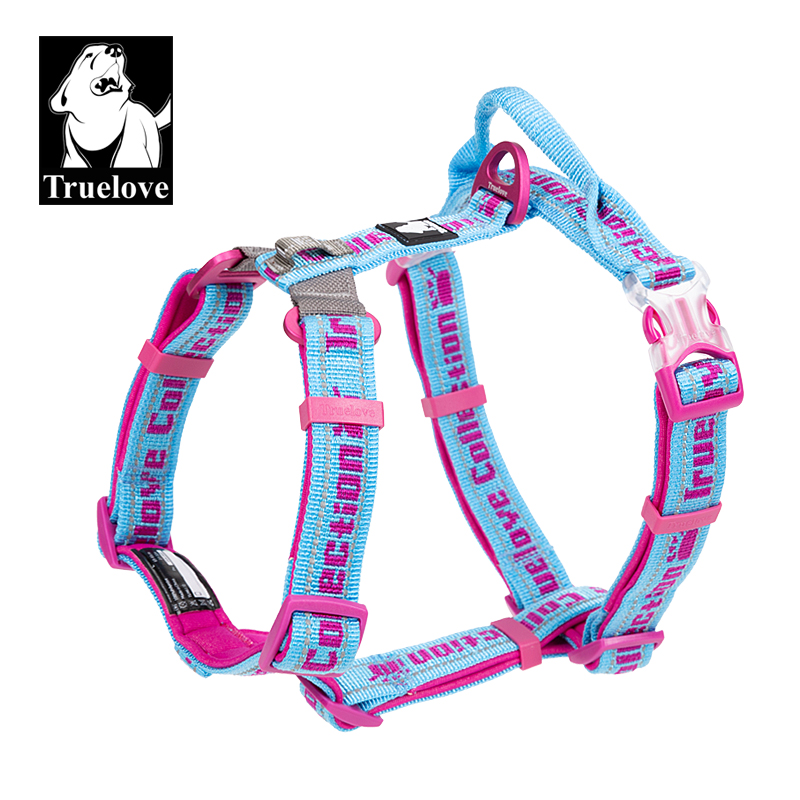 Truelove-arnés para mascotas sin extracción, servicio táctico, elevación para mascotas, malla transpirable, reflectante, deportivo, acolchado, chaleco con arnés para perros TLH6172