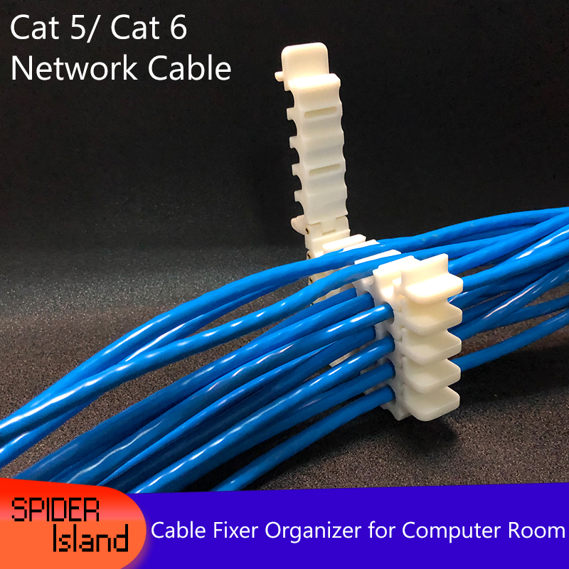 Kabel sieciowy Cat 5 / Cat 6 / Cat 7 Kabel sieciowy Grzebień Maszyna Wiązka przewodów Układ Porządek Narzędzia do mocowania kabli w pomieszczeniu komputera