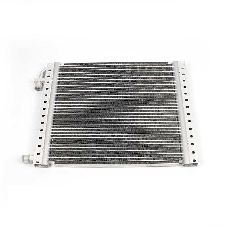 Uniwersalny aluminiowy chłodnica klimatyzacji 14x18x26mm o wysokiej wydajności rozpraszania ciepła do samochodów, ciężarówek i hot roda.