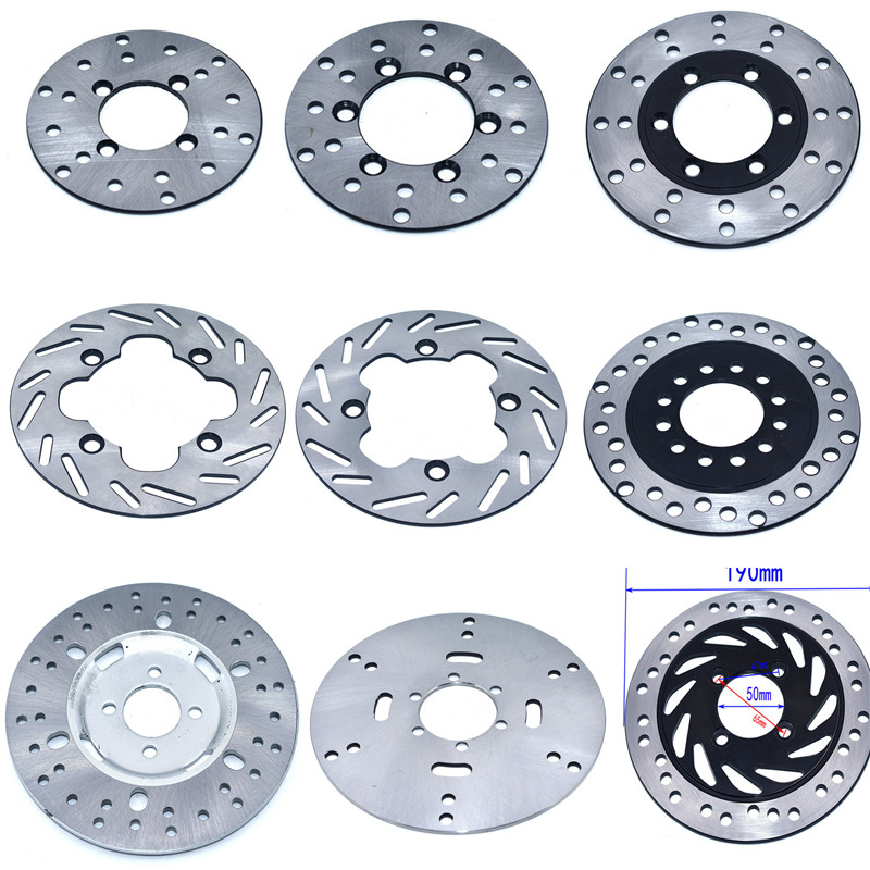 Rotor de disque de frein avant et arrière, 108mm, 130mm, 158mm, 170mm, 180mm, 190mm, 150cc, 200cc, 250cc, Façades, Pit D343, Bike, RL, UTV
