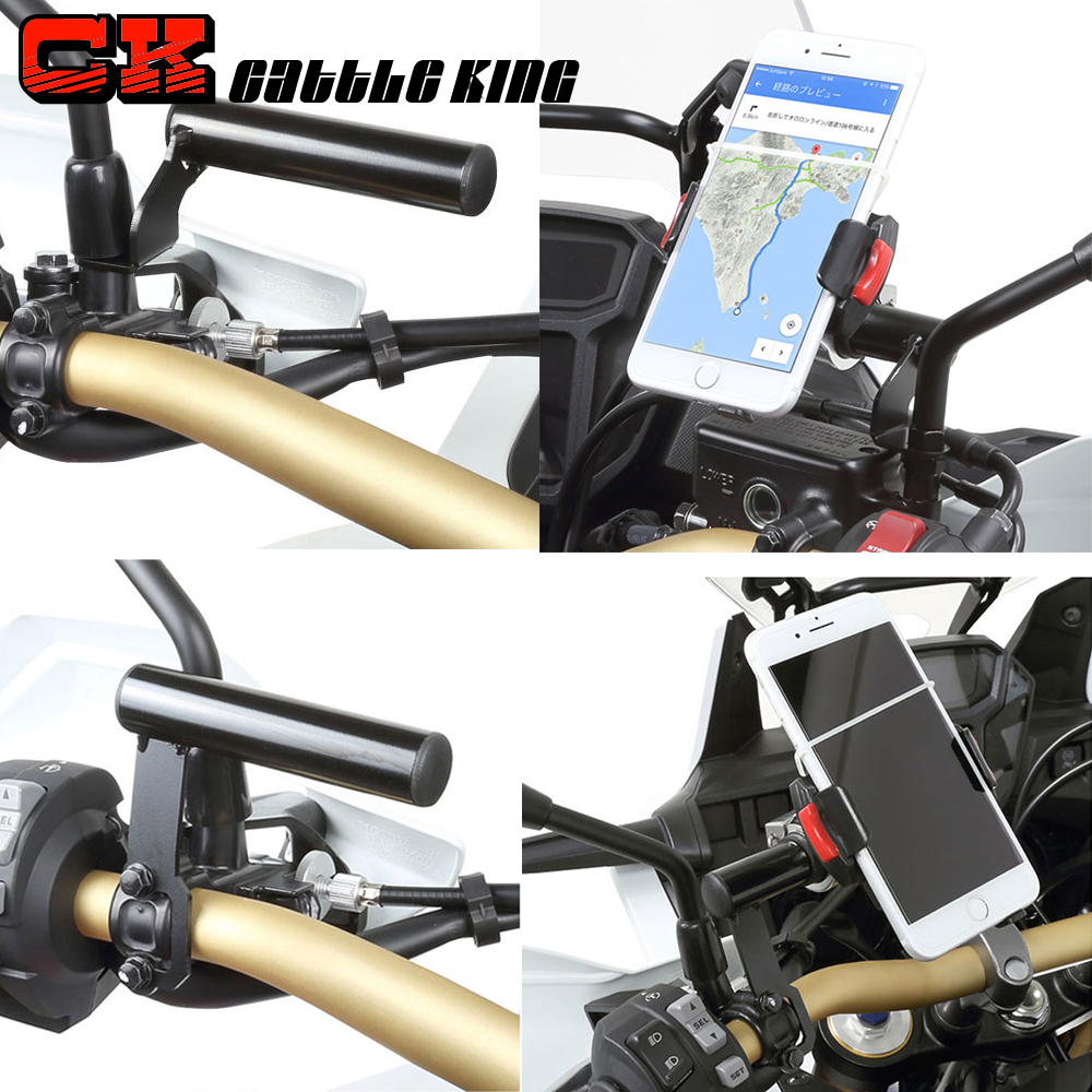 Soporte de teléfono móvil para motocicleta, accesorios de navegación GPS, Honda africa twin crf1000l cbr1100xx