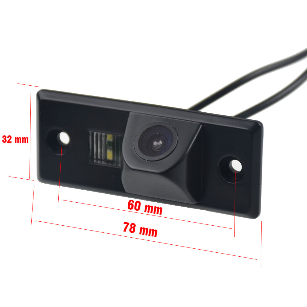 Kamera spion สำรองข้อมูลสำหรับ VW Tiguan Mk4กอล์ฟ Bora POLO Passat Jetta สำหรับ Skoda Fabia Yeti