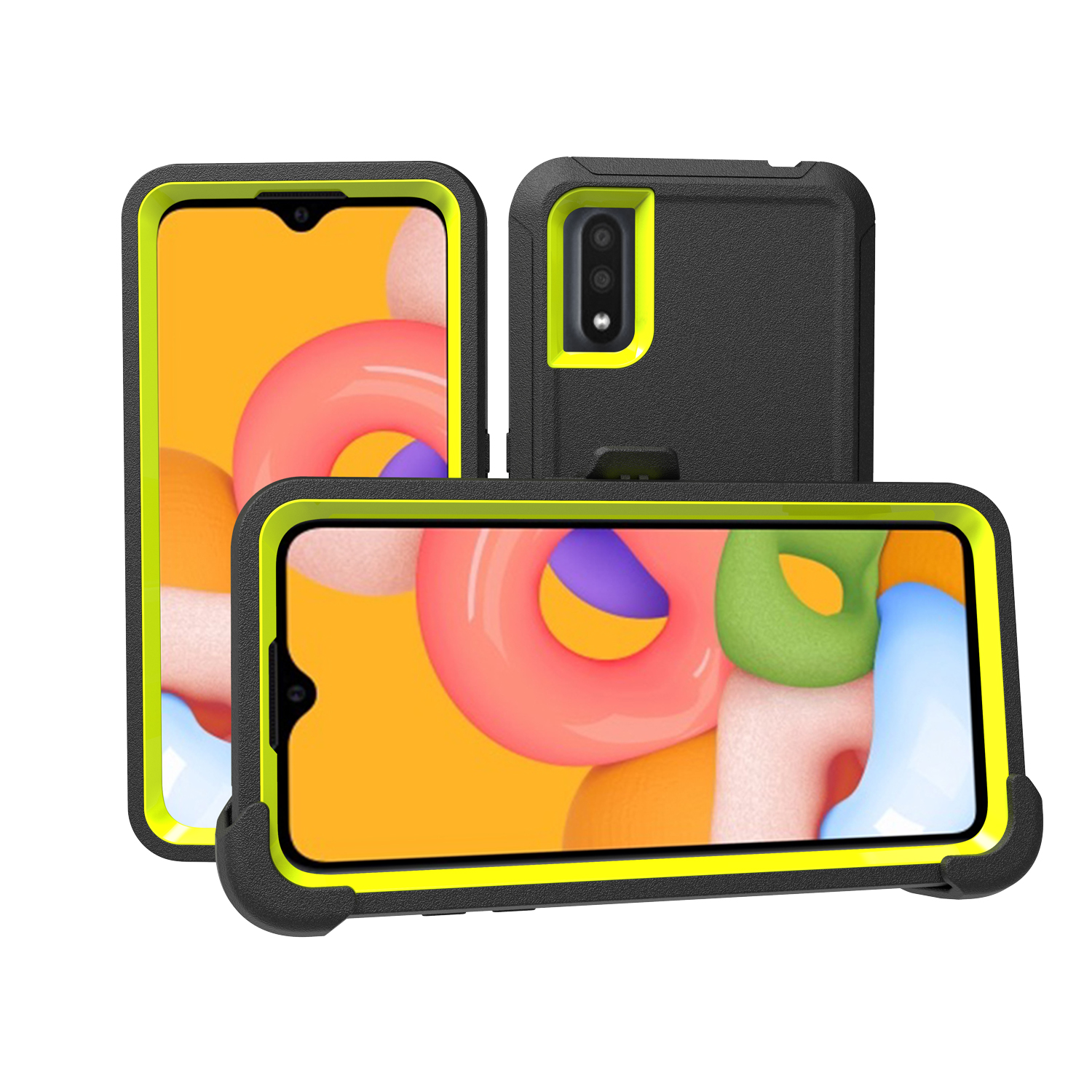 Custodia protettiva antiurto ibrida per Samsung A31 A51 A71 A52 A72 A32 Custodia per armatura per Galaxy A50 A70 A21S A13 A53 A12 A73 A23 A33