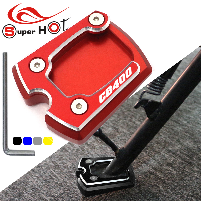 Para Honda CB400 CB 400 VTEC 2002-2026 NM-4 2014-2026 accesorios soporte lateral extensión almohadilla soporte ampliar placa