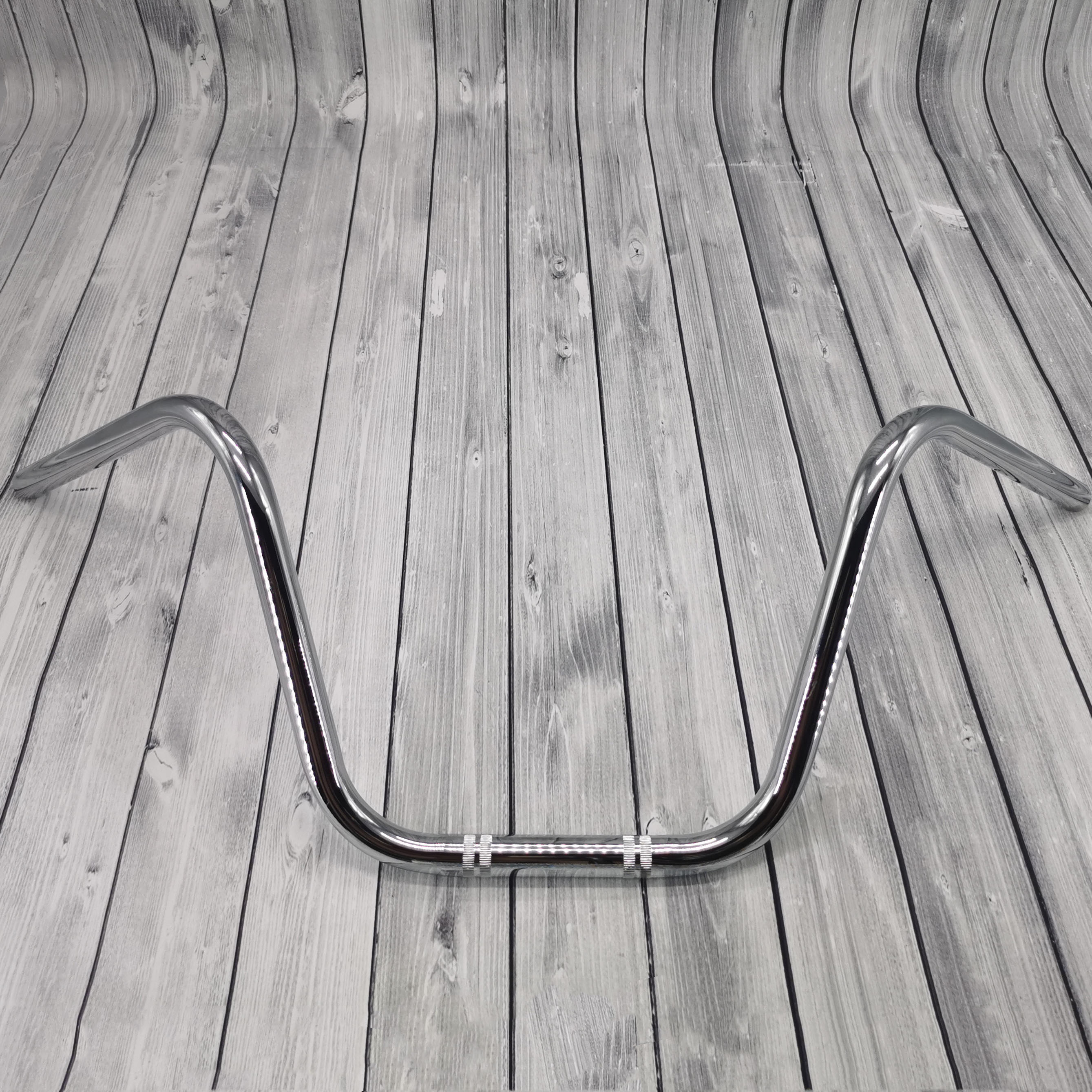 Volant de Scooter Super High, Guidon Retro Hurbike, Bobber Chopper Cruiser Sportster, Guidon Classique, 1 en effet, 25mm