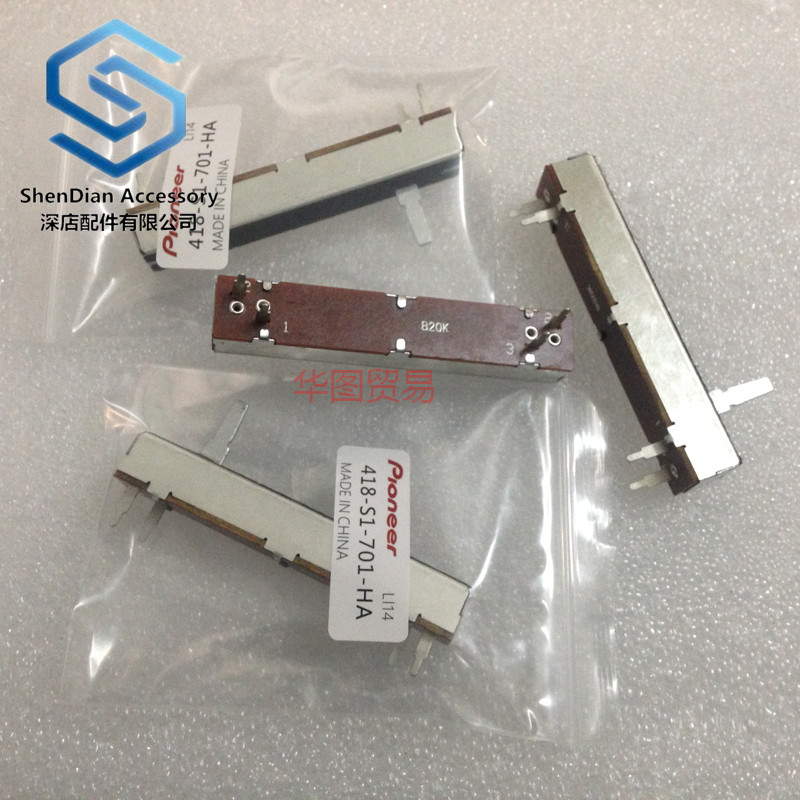 5 sztuk 100% nowy dla pioneer ddj-sr SX xdj-r1 push potencjometr 418-s1-701-ha push pionowo