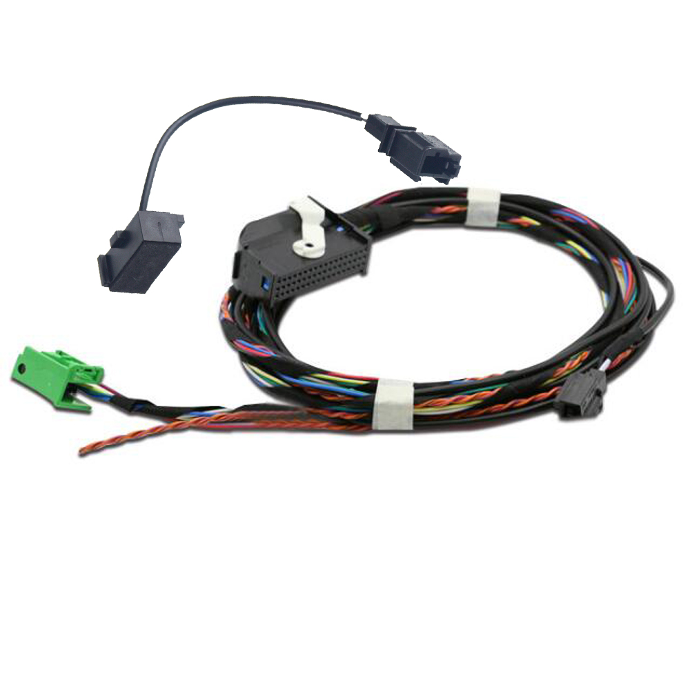 Wiązka przewodów Bluetooth + mikrofon do VW Passat Golf Tiguan VAG RCD510 RNS510 Akcesoria samochodowe Moduł okablowania