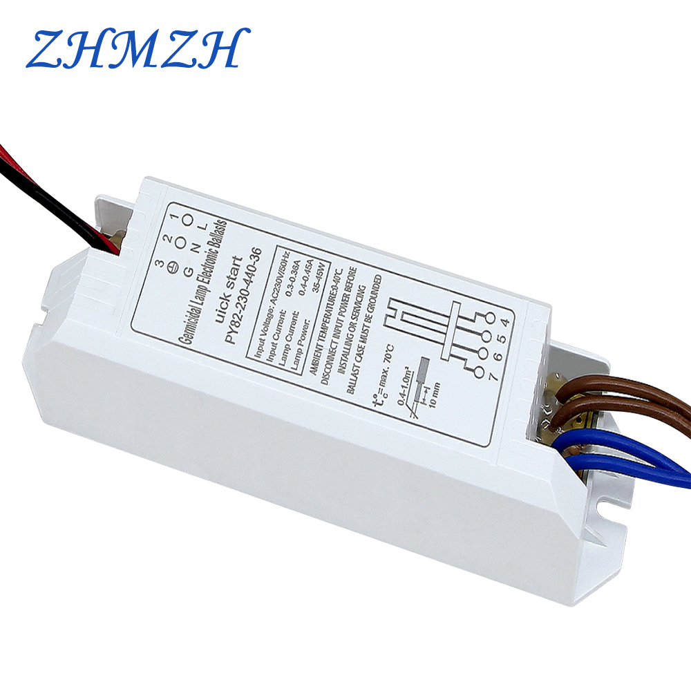 AC220V Universal Electronic Ballasts For 2G11 UV Lamp Tube 4-18W 24W 36W 55W Ultraviolet Germicidal Lamp UVC Sterilizing Lights