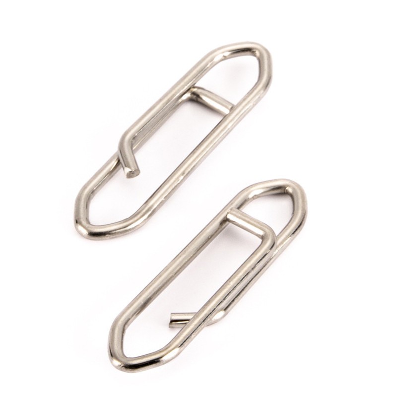 10 Stks/partij Vissen Clips Barrel Swivel Tackle Snelle Snap Vissen Opknoping Snap Draagbare Power Multipacks Pesca Accessoires