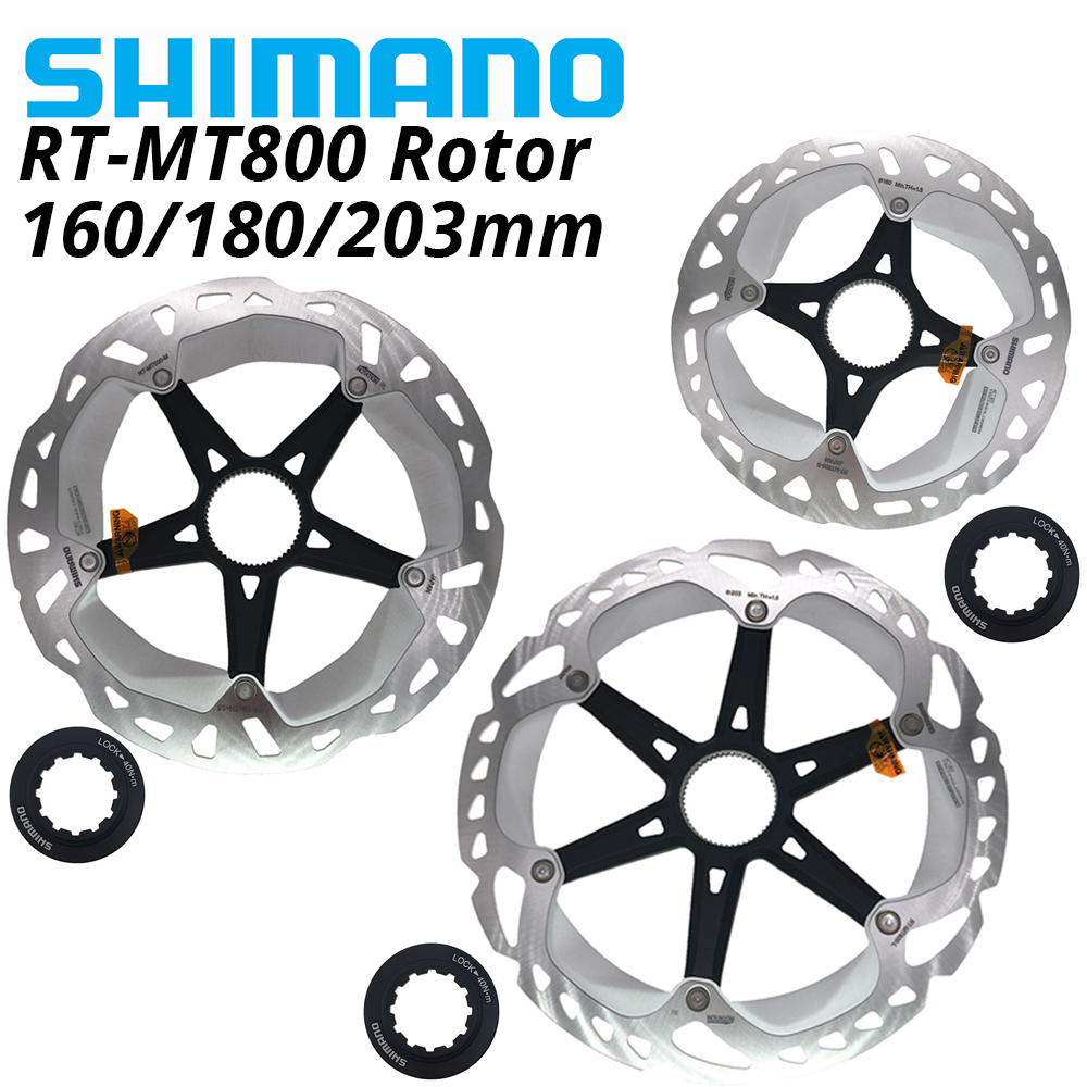 SHIMANO DEORE XT MT800 CL800 XTR MT900 CENTER LOCK Rotor Rem Cakram RT-MT800 Teknologi MTB Sepeda Gunung 160MM 180MM 203MM