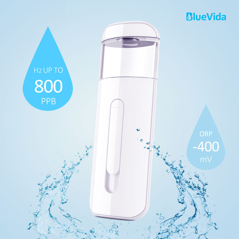 Niebla de agua de hidrógeno súper rápida de hasta 800ppb, el único difusor de agua de hidrógeno que utiliza tecnología de niebla ultrasónica nanoscalada