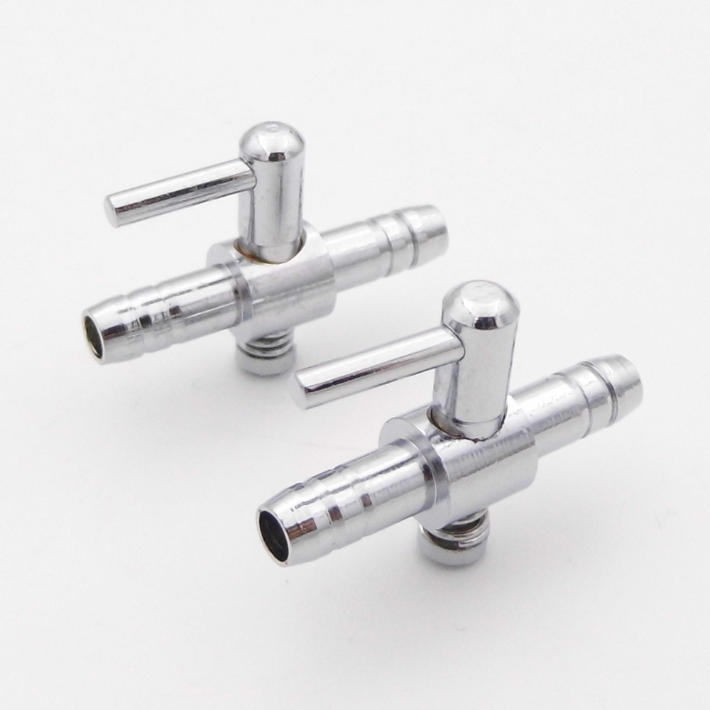 2/5 unidades Mini Válvula de Control de Flujo para Combustible, Agua, Aceite, Aire, Grifo de Tanque para Modelos RC Nitro, Gasolina, Gas, Barco, Coche, Avión