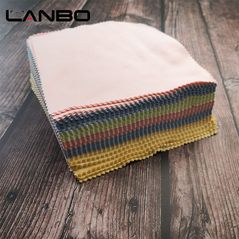 100 pçs óculos pano de microfibra panos de limpeza limpeza óculos lente roupas óculos pano acessórios