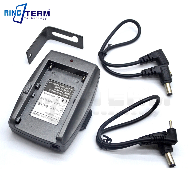 Plaque d'adaptation de montage de batterie 12V NP-F pour système d'alimentation de caméra de cinéma de poche Blackmagic BMCC BMPCC