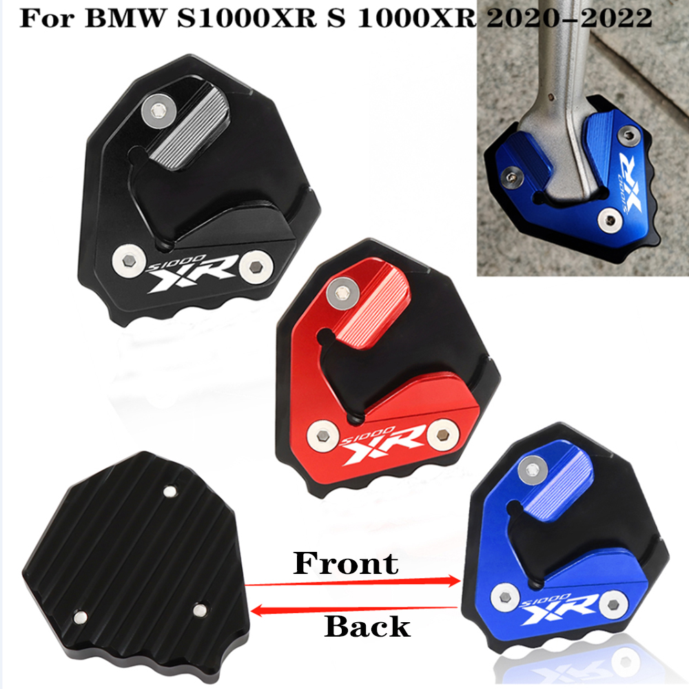 For BMW S1000XR S 1000XR S 1000 XR 2020-2023 Motorcycle CNC Kickstand Foot Side Stand Enlarge Extension Pad Support Accessories