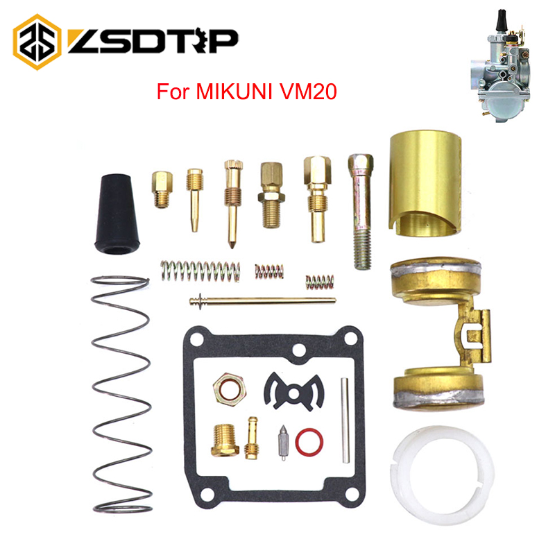 ZSDTRP Kit de reparación de carburador Mikuni para VM20 carbs, accesorios para motocicletas