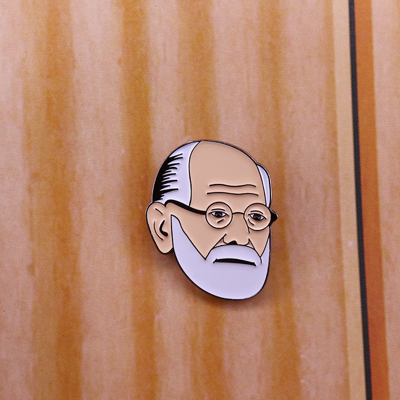 Sigmund Freud Pin จิตวิทยาวัฒนธรรม Collection