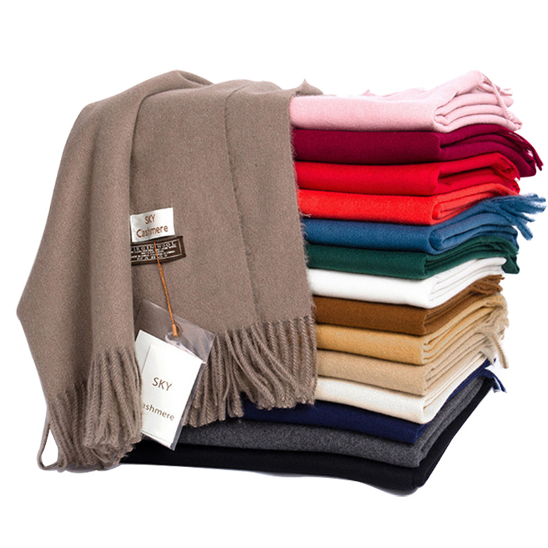 Mulheres inverno macio quente cachecol de caxemira marca de luxo lenços de lã cáqui pashmina xales preto masculino poncho cachecóis de caxemira