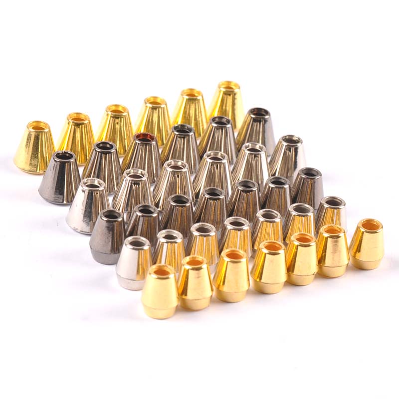 50 pces prata/dourado plástico sino rolha sem tampa cabo de bloqueio termina toggle clipe corda para mochila mochila mochila sacos diy kits