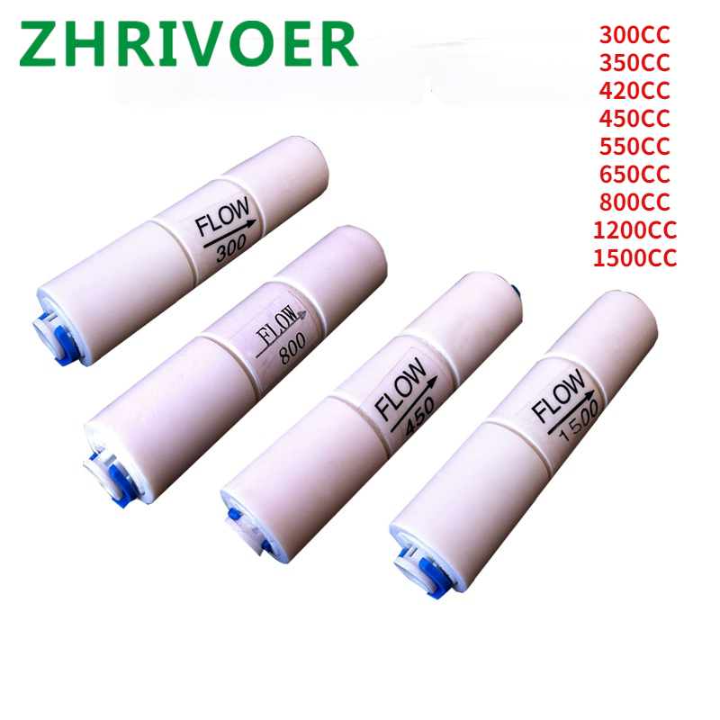RO Water System Waste Water Flow Regulater Restrictor 1/4" OD Hose Reverse Osmosis Quick Pipe Fittiing 300CC 450CC 800CC 1500CC