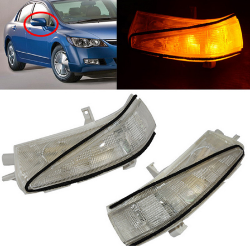 Specchietto retrovisore Indicatore di direzione Lampada lampeggiante per Honda Civic 8 berlina ibrida berlina 2006-2011 FA/FD 8a generazione Accessori
