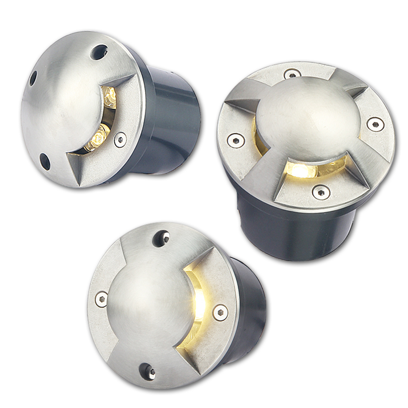 Spot lumineux LED encastrable dans le sol, conforme à la norme IP68, éclairage d'extérieur, idéal pour un jardin, des escaliers, une cour ou un plancher, 3/5W, dc 12V, 220V