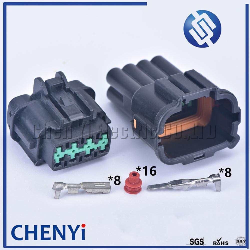 8 pinos 6185-1177 6188-0736 6918-1780 090rs conector automotivo à prova d'água macho ou fêmea soquete de farol para nissan