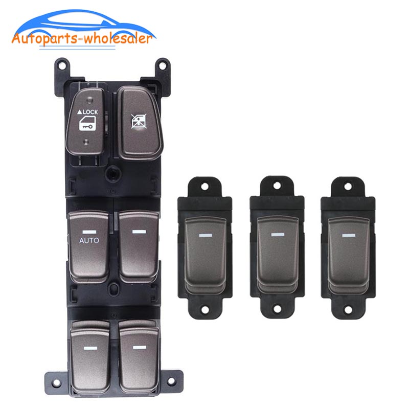 รถ 93570-3K600 93580-3K500 935703 K600 935803 K500 สําหรับ 08-10 Hyundai NF Sonata ซ้ายมือหน้าต่างปุ่มสวิทช์หลัก